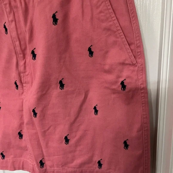 Ralph Lauren Sport 100% Cotton Logo Embroidered Skirt Size 14 EUC - Picture 2 of 7